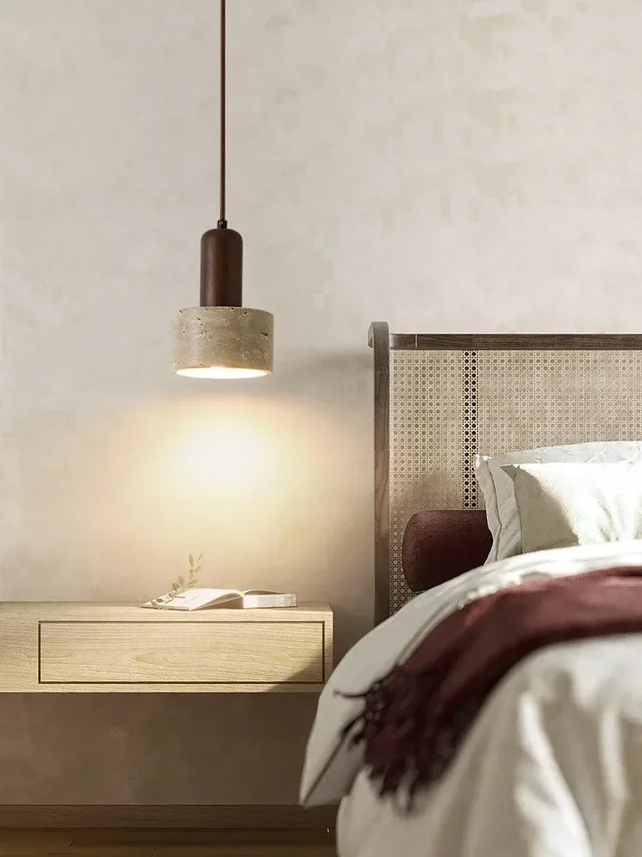 Moderne LED Pendelleuchte – Nordic Hängelampe für Schlafzimmer, Wohnzimmer und Hotel mit E27 Glühbirne