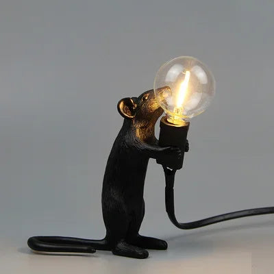 Moderne USB-Mauslampe LED Nachtlicht – Kreative Tierform Nachttischlampe für Wohnkultur, Schlafzimmer und Desktop-Beleuchtung