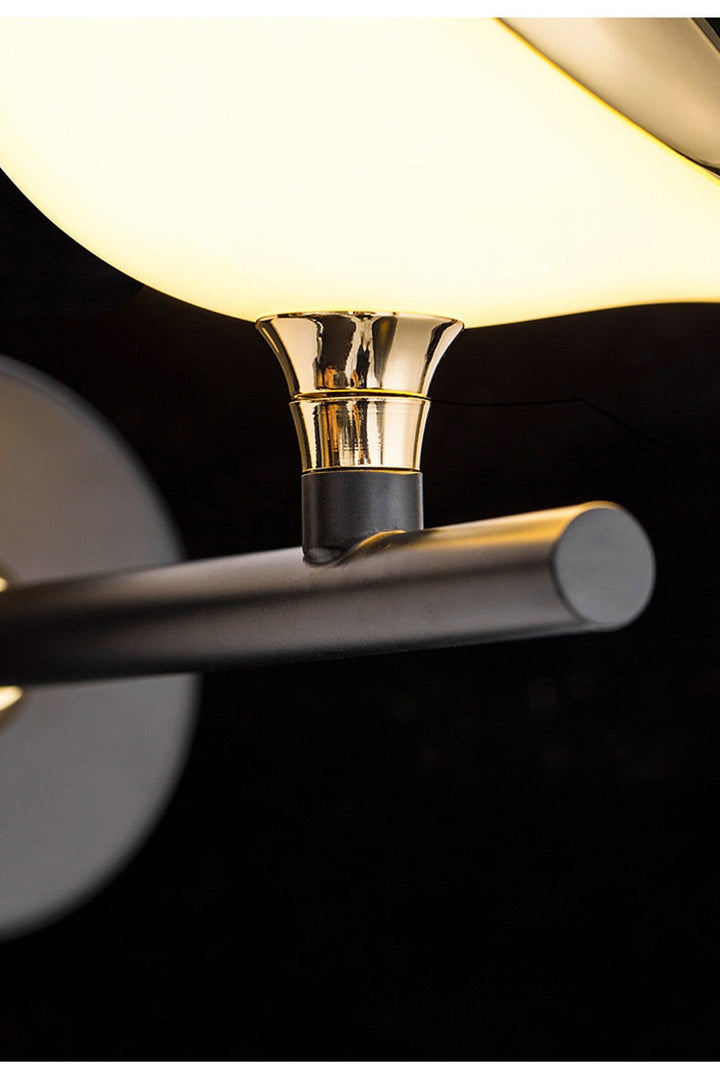 Moderne nordische Wandvogel Lampe
