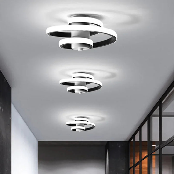 Moderne LED Gangdeckenleuchten | Aufputzmontage für Schlafzimmer, Wohnzimmer, Flur und Balkon