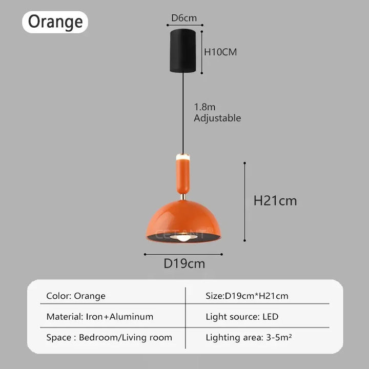 Nordic Hebbare LED Pendelleuchte – Moderne Eisen-Hängelampe für Schlafzimmer, Wohnzimmer, Arbeitszimmer und Bar (Einstellbare Höhe, Warmlicht)