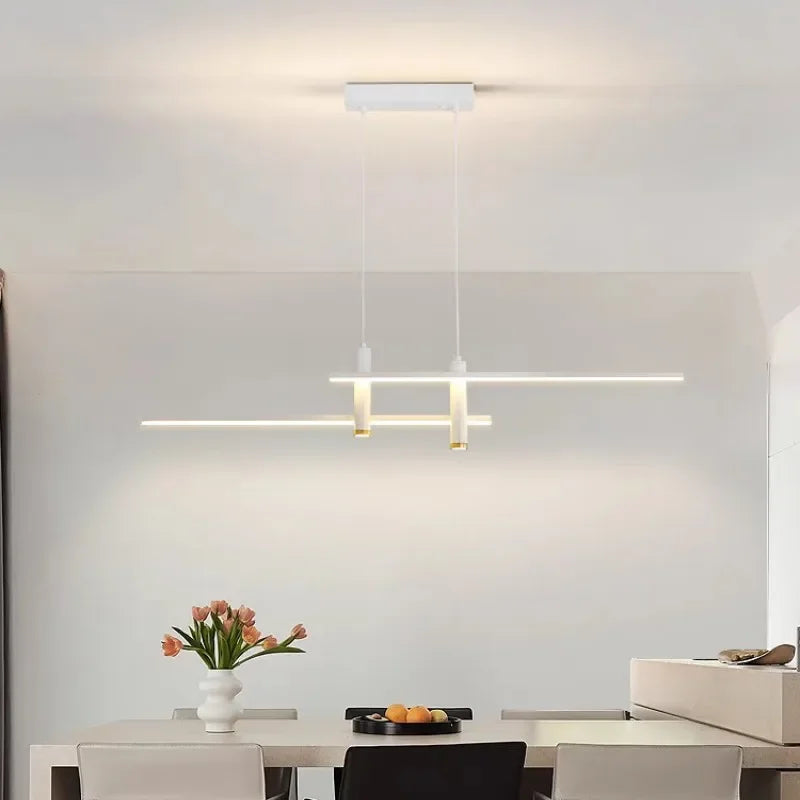 Moderne LED Pendelleuchten - Minimalistische Beleuchtung für Kücheninsel, Bar und Esstisch