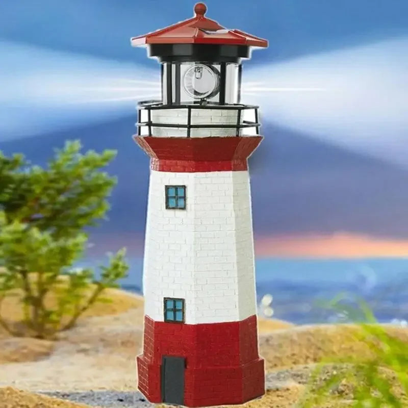 LED-Leuchtturm Solar Außenlandschaftslampe