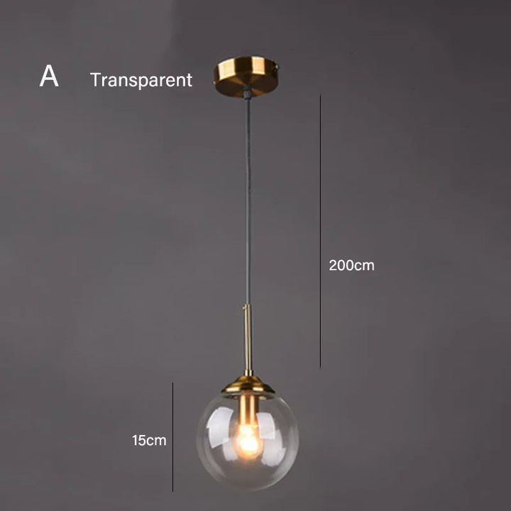 Moderne LED Deckenpendelleuchte