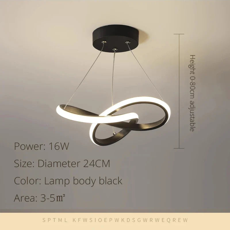 Moderne LED Pendelleuchte Kronleuchter - Elegante Hängelampe für vielseitige Räume