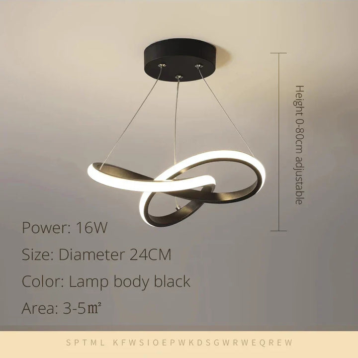 Moderne LED Pendelleuchte Kronleuchter - Elegante Hängelampe für vielseitige Räume