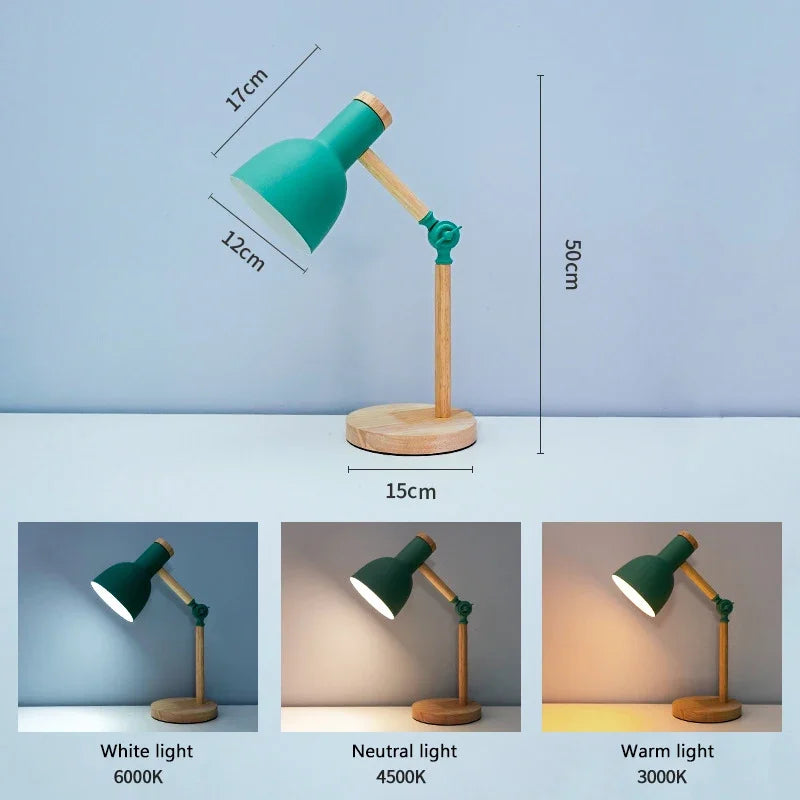 Künstlerische Pilzförmige Holztischlampe: Beleuchten Sie Ihren Raum mit Stil