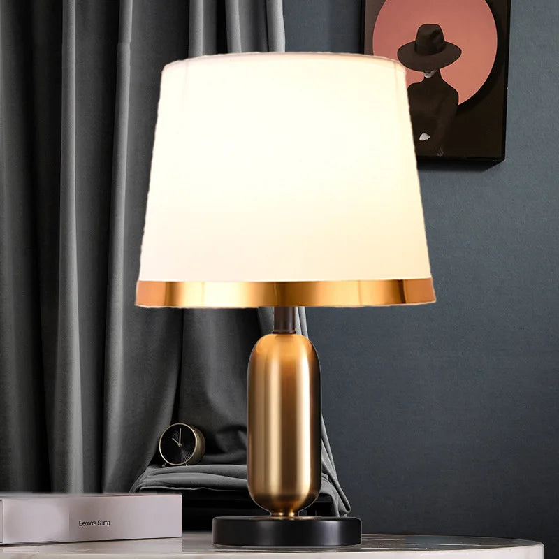 Europäische Retro Schlafzimmer Nachttischlampe - Moderne amerikanische dekorative Beleuchtungseinrichtung