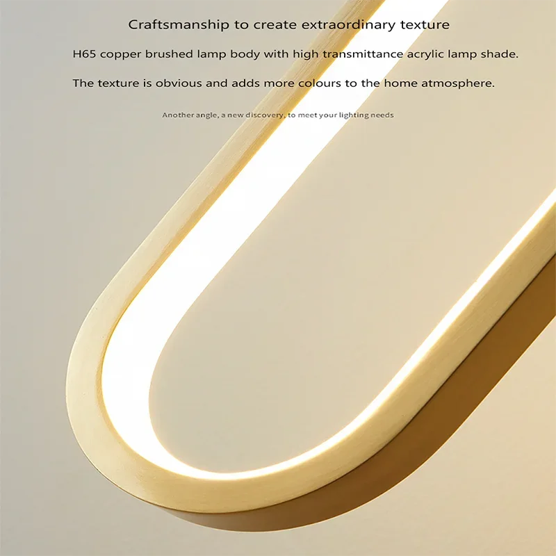 Moderne LED Pendelleuchte – Schwarz und Gold Hängelampe für Schlafzimmer, Wohnzimmer und Esszimmer Dekor