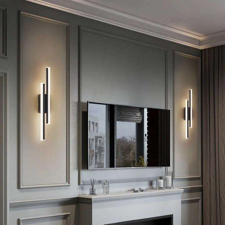 Moderne LED Wandleuchte – Stilvolle Wandleuchte für Wohnzimmer, Treppen, Schlafzimmer und Flur Innenbeleuchtung