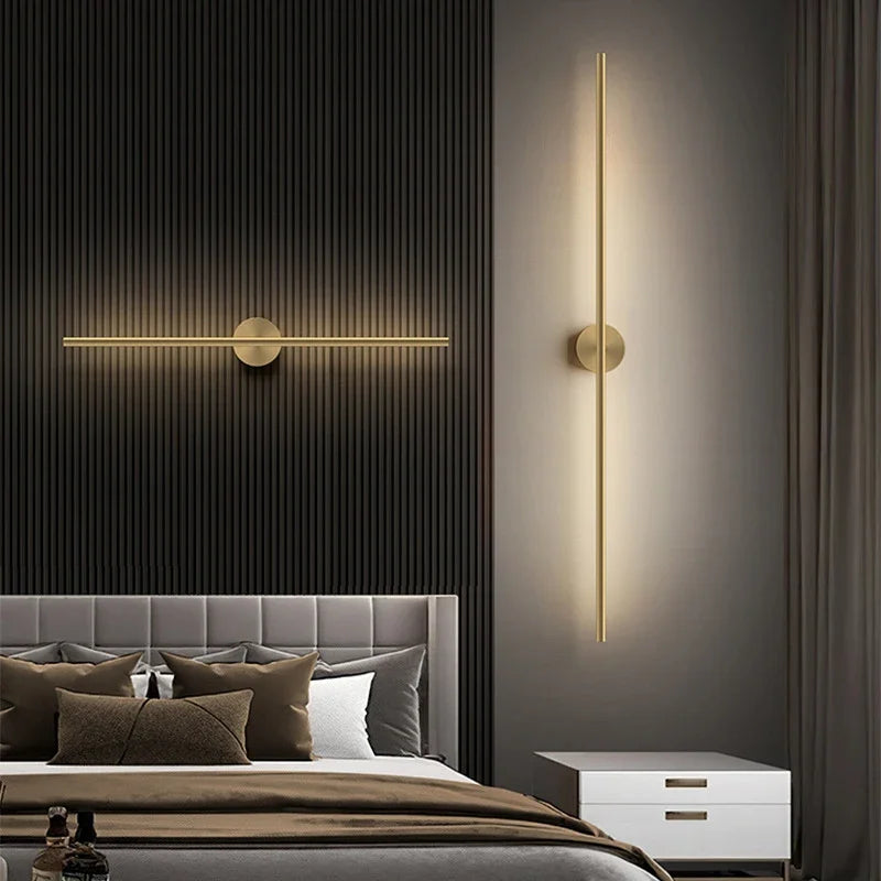 Moderne LED Wandleuchte – Schlanke Auf- und Abbeleuchtung für Schlafzimmer, Wohnzimmer und Flur