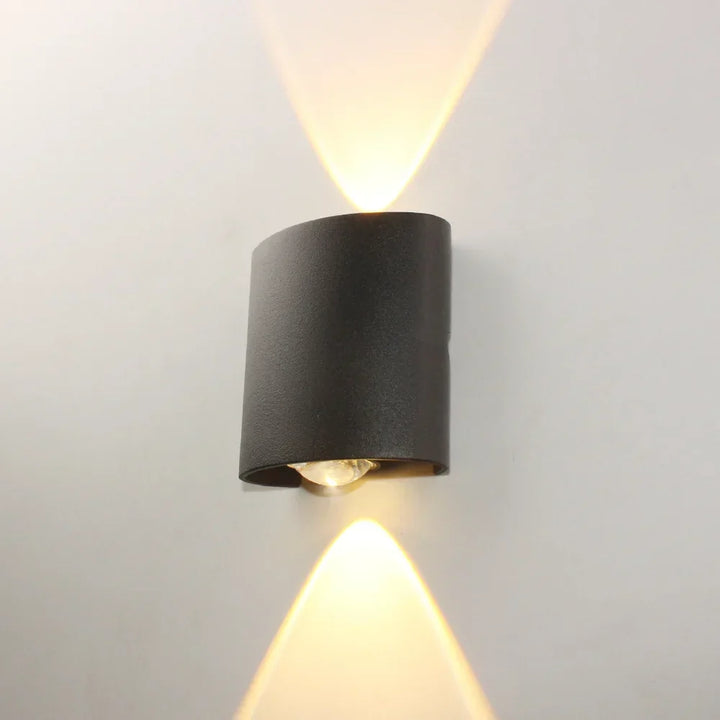 Körperbewegungssensor Wandlicht Wasserdicht Außen LED Wandlampe Oben Unten Leuchtende Lampen Gartenhof Induktionsflur Wandleuchte