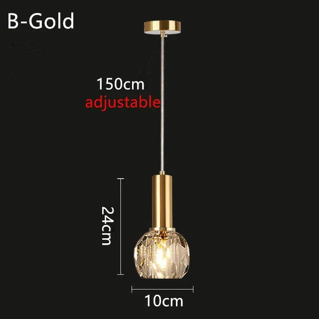 LED Nordic Modern Kleine Kronleuchter G9 AC90-260V Schlafzimmer Nachttisch Kronleuchter Esszimmer Wohnzimmer Bar Kreativ Kristall Licht