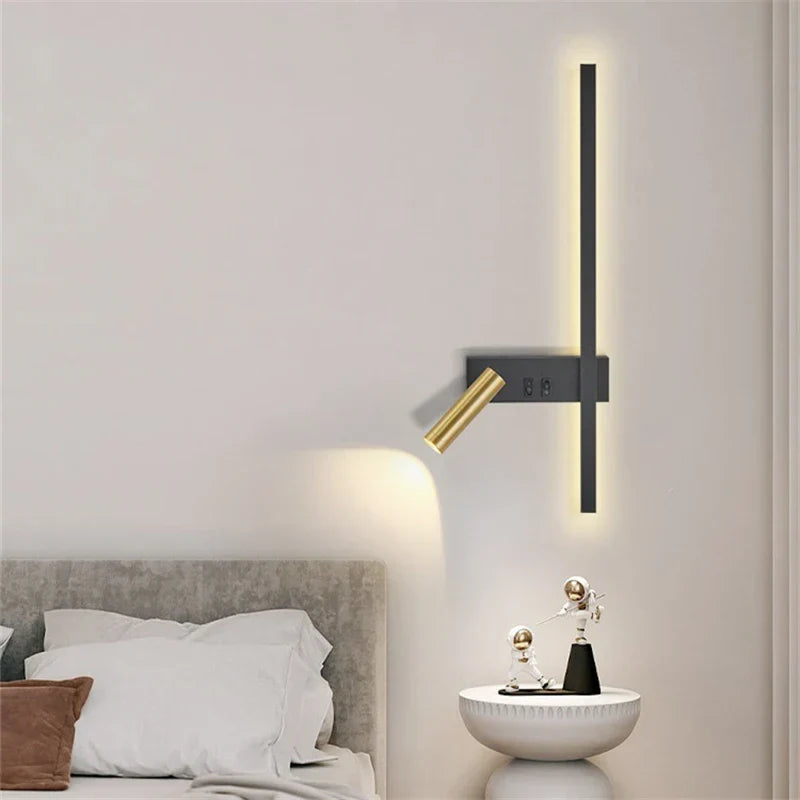 Moderne LED Wandleuchte - Nordischer Stil für kreative Wohnkultur