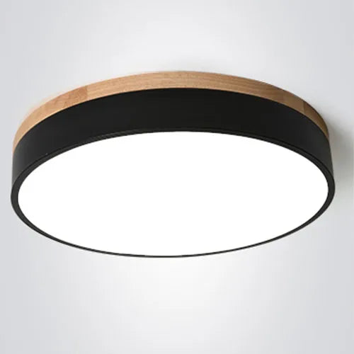 Moderne LED-Deckenleuchte – 27W Aufbaumontage mit warmen, kalten und natürlichen Lichtoptionen für Wohnzimmer, Schlafzimmer und Küche
