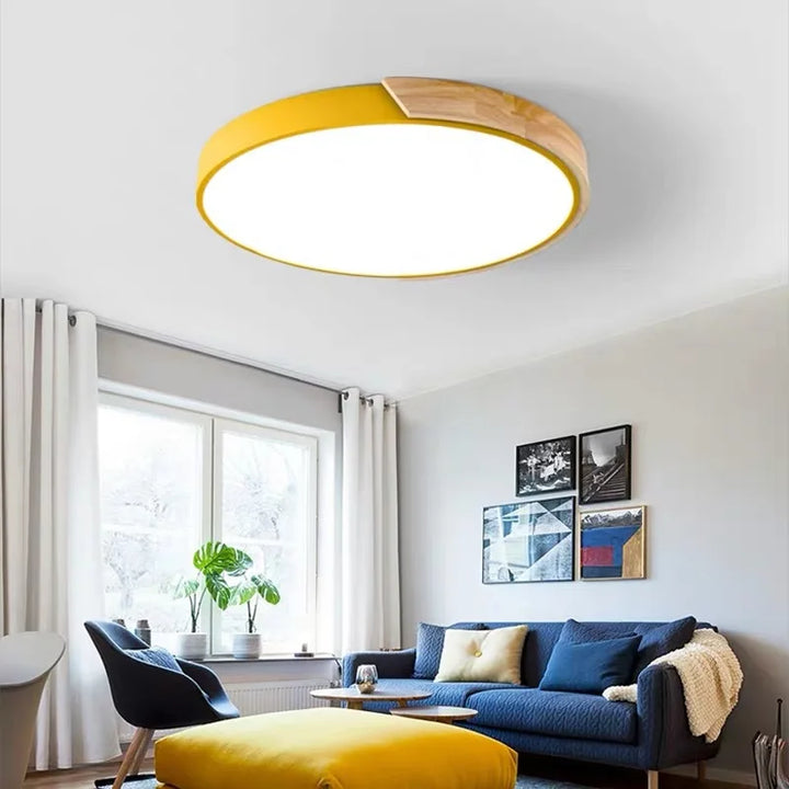 Moderne LED Deckenleuchte Macaron Kronleuchter
