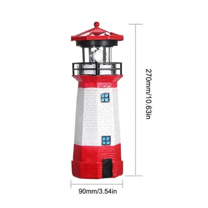 LED-Leuchtturm Solar Außenlandschaftslampe
