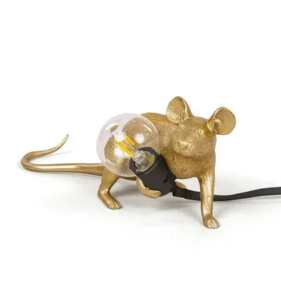 Moderne USB-Mauslampe LED Nachtlicht – Kreative Tierform Nachttischlampe für Wohnkultur, Schlafzimmer und Desktop-Beleuchtung