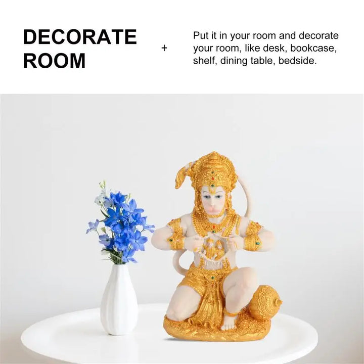 1 Stück Hanuman Buddha Affengott Figur Südostasiatischer Stil Heimskulptur Lord Hanuman Statue Buddha Figur Ornamento