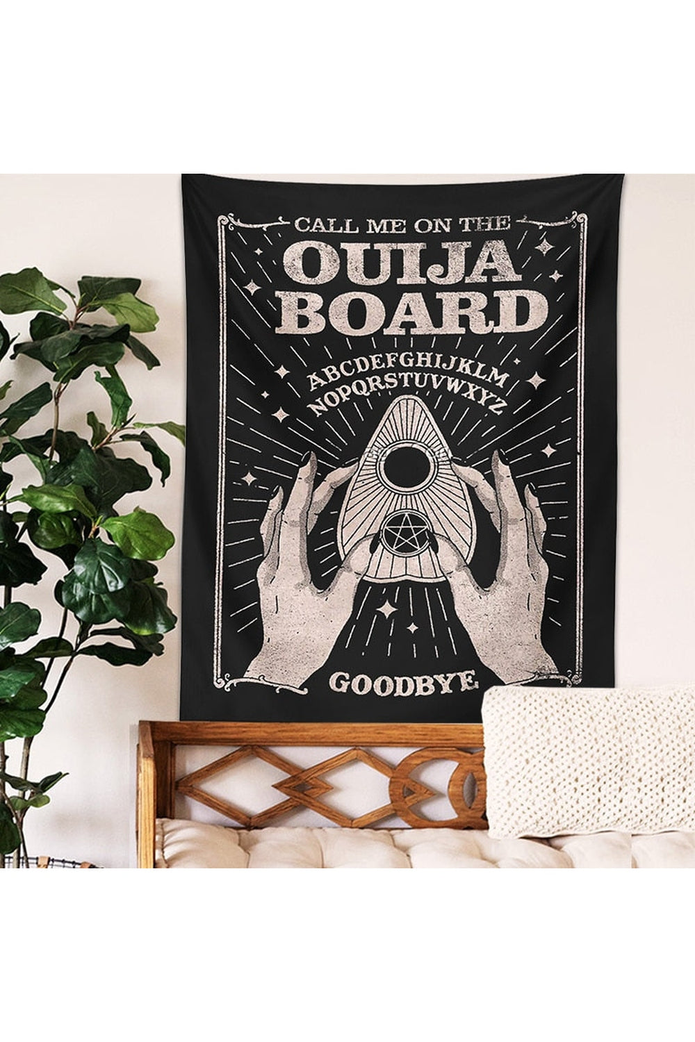 Board Ouija Teppich