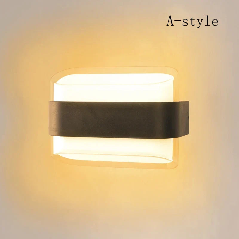 Moderne Minimalistische LED Wandleuchte – 10W Wandleuchte für Wohnzimmer, Schlafzimmer, Flur und Restaurant Beleuchtung