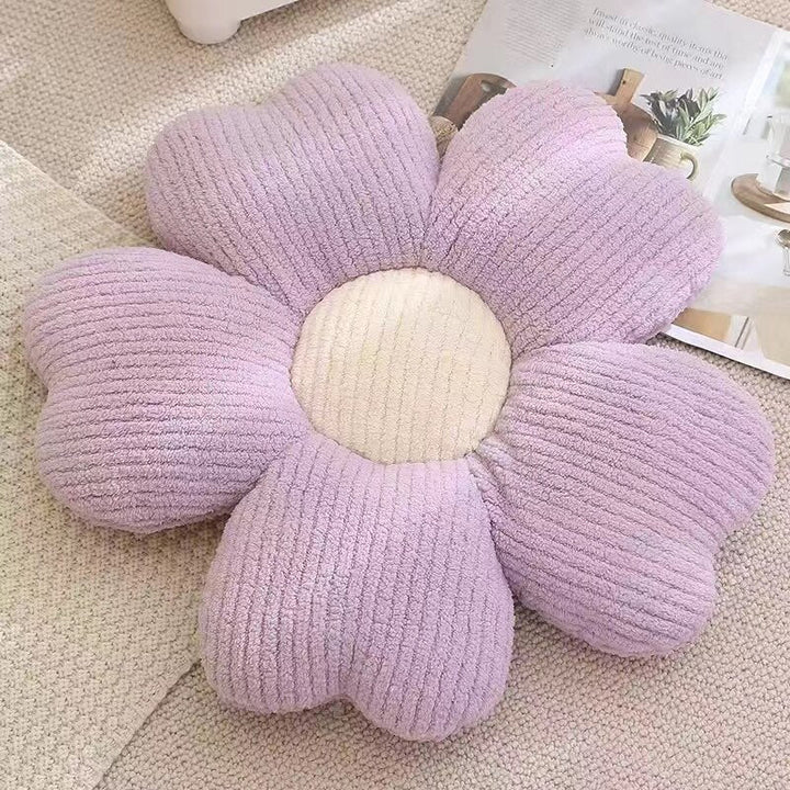 Weicher Kleeblumen dekorativer Kissen