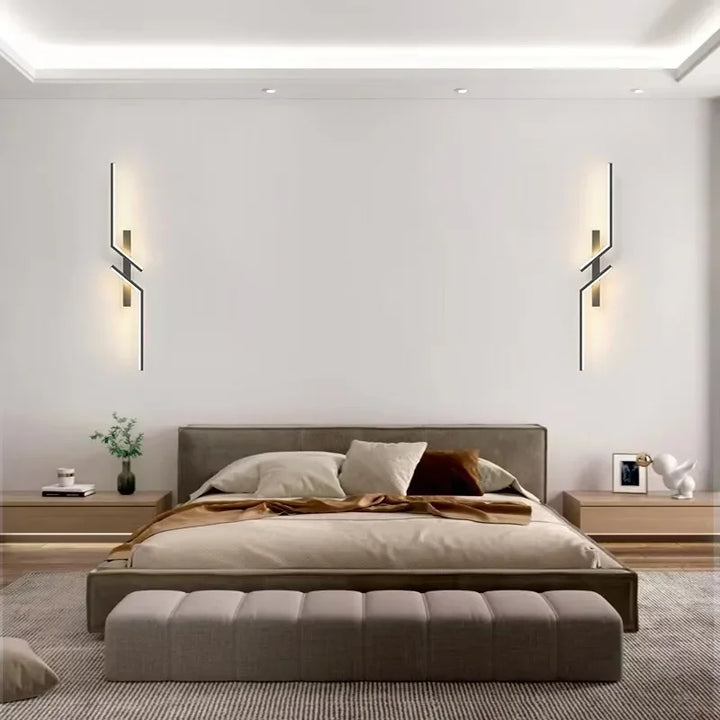 Minimalistische LED-Wandlampe - Moderne Beleuchtung für jeden Raum