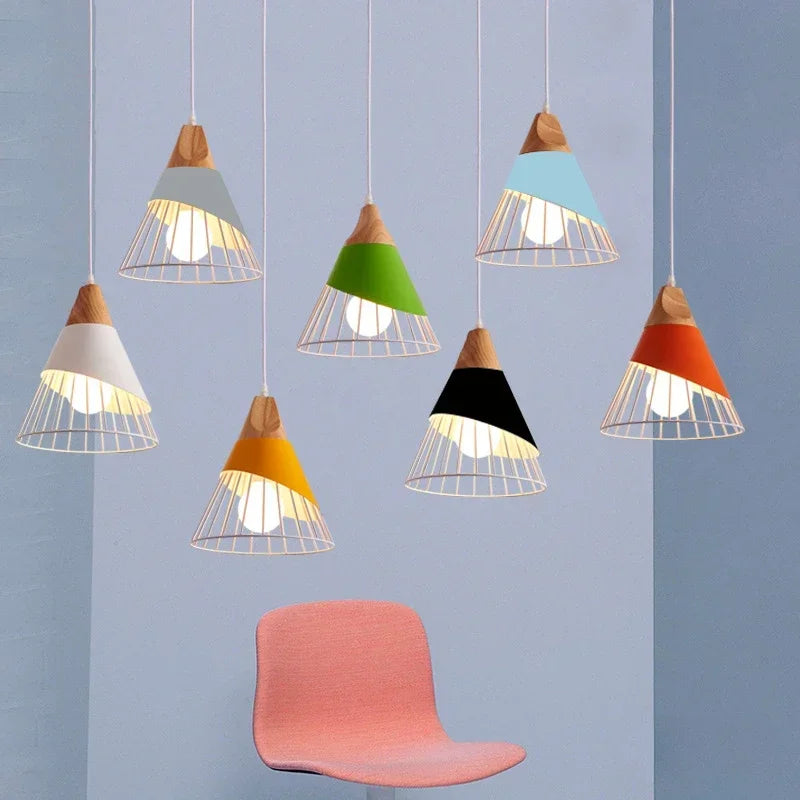Nordic Moderner Kronleuchter – Kreative LED-Pendelleuchte für Restaurant, Esstisch und Wohnkultur