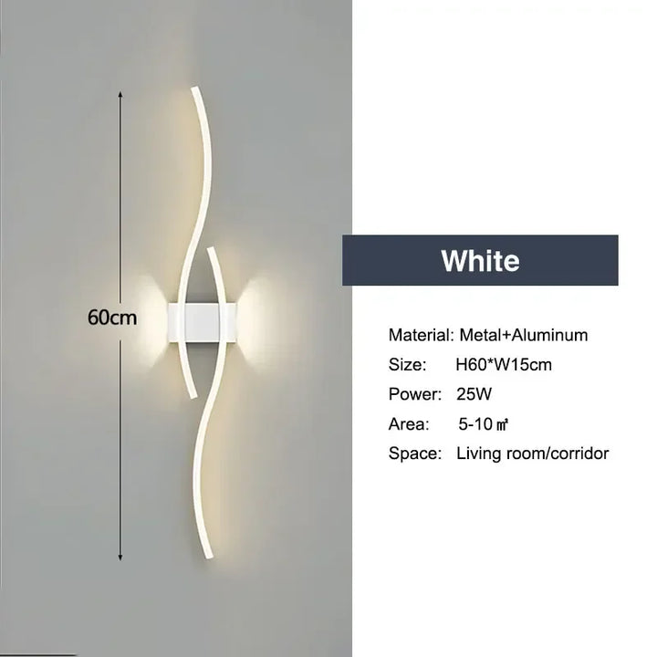 Moderne LED-Wandlampen – Auf- und Abwärts-Wandlampen für Schlafzimmer, Flur und Innenbeleuchtung
