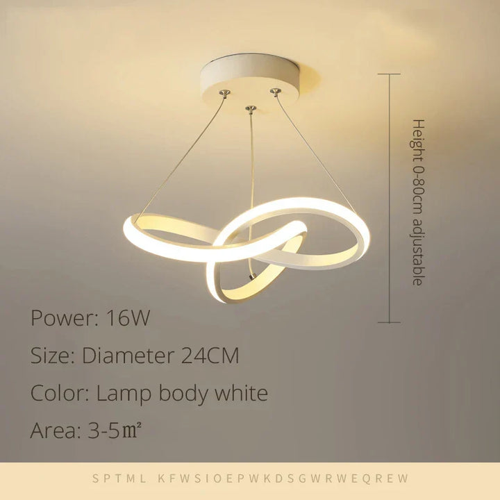 Moderne LED Pendelleuchte Kronleuchter - Elegante Hängelampe für vielseitige Räume