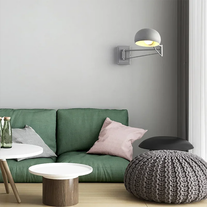 Moderne Faltbare LED Wandleuchte – Rückziehbare augenfreundliche Wandleuchte für Schlafzimmer, Arbeitszimmer, Wohnzimmer und Badezimmer