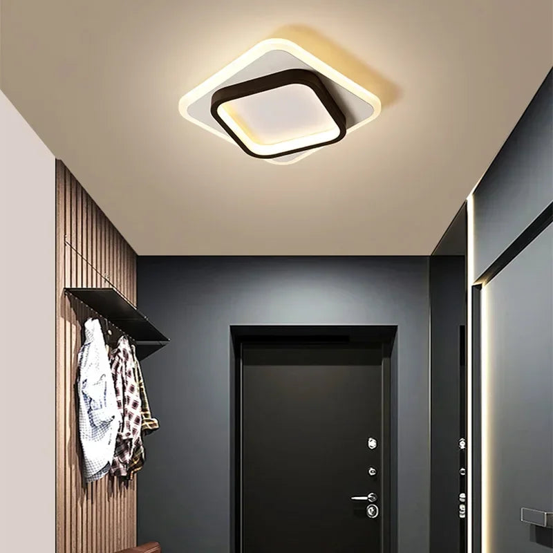 Moderne LED Flur Deckenleuchte Kronleuchter - Innenbeleuchtung für Flur, Treppen, Foyer, Balkon, Schlafzimmer, Badezimmer