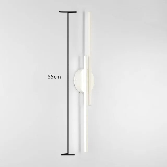 Moderne Dual-Line LED Wandleuchte – Dimmbares Oben & Unten Wandlicht für Schlafzimmer, Studium, Esszimmer und TV-Hintergrunddekoration