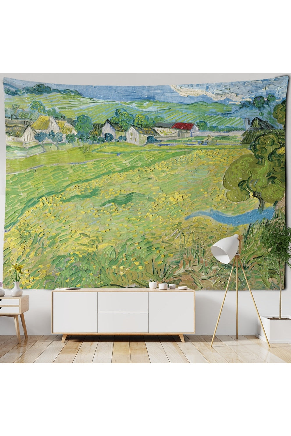 Gogh Landschaft Teppich