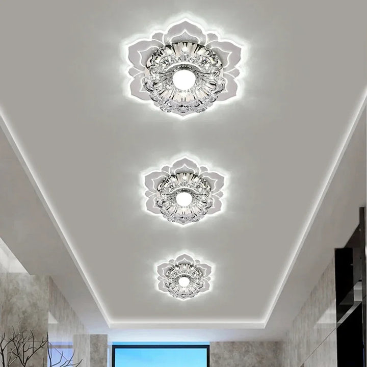 Moderne LED-Deckenleuchte Kristall-Deckenlampe - Schlafzimmer-Kronleuchter Innenbeleuchtung für Wohnzimmer Wohnkultur LED-Kronleuchter