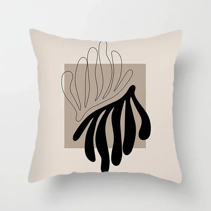 Moderne Kunst Abstraktes Muster Dekokissenbezüge Kreative Linien Sofa Stuhl Kissenbezüge Wurfkissenbezug Wohn- und Büroschmuck