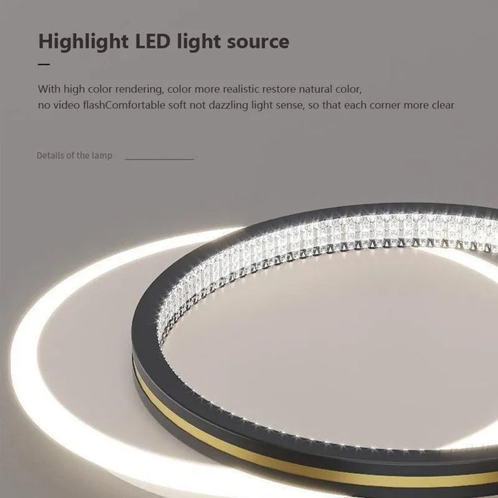 Moderne LED-Deckenleuchte