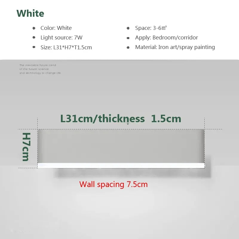 Moderne LED-Wandlampe – Rotierbares Aluminium-Wandlicht für Wohnzimmer, Schlafzimmer, Esszimmer und Wohnkultur – Innenwandleuchte Up & Down