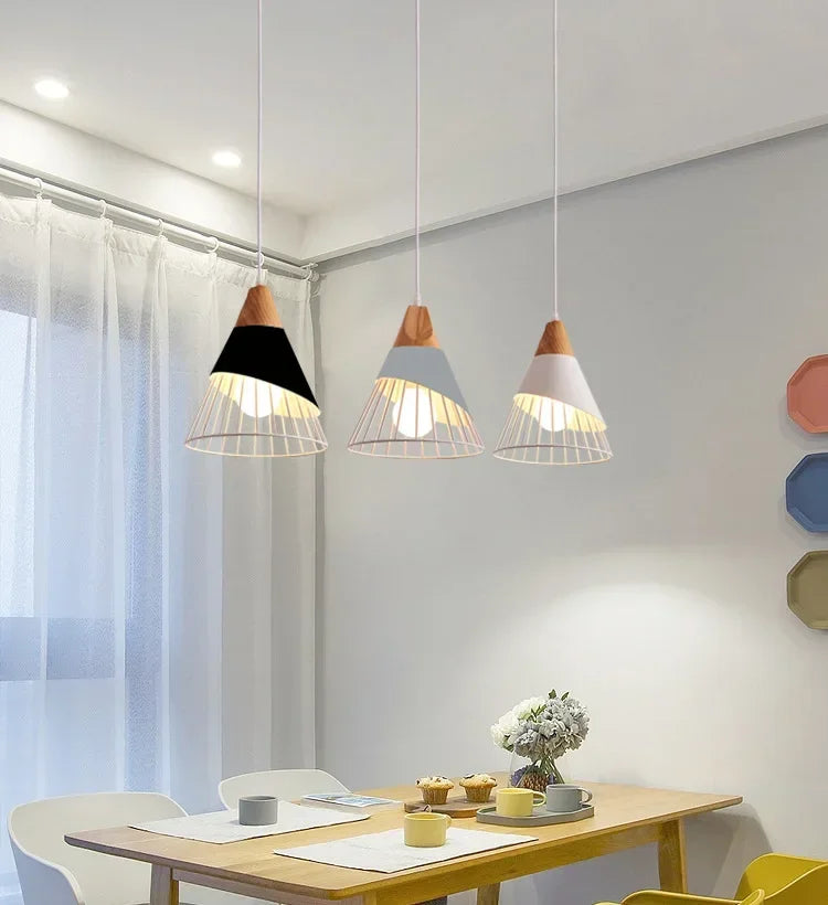 Nordic Moderner Kronleuchter – Kreative LED-Pendelleuchte für Restaurant, Esstisch und Wohnkultur