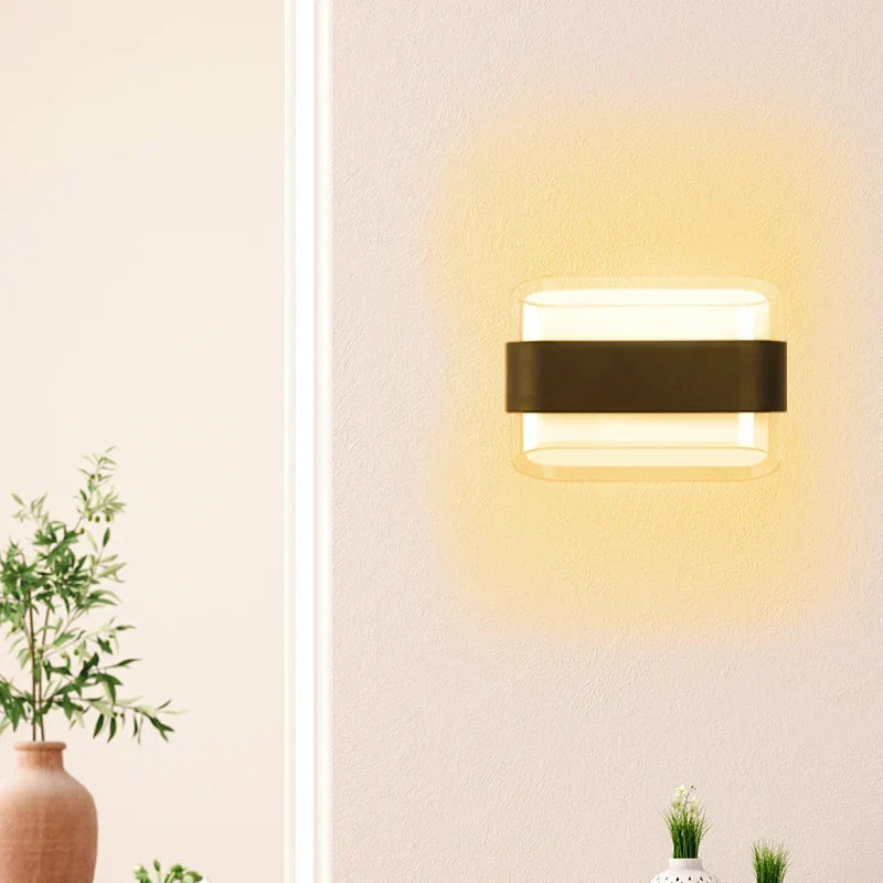 Moderne Minimalistische LED Wandleuchte – 10W Wandleuchte für Wohnzimmer, Schlafzimmer, Flur und Restaurant Beleuchtung