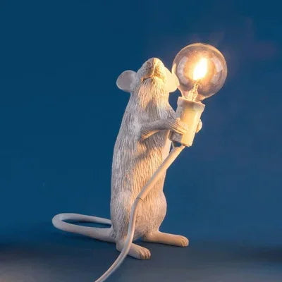 Moderne USB-Mauslampe LED Nachtlicht – Kreative Tierform Nachttischlampe für Wohnkultur, Schlafzimmer und Desktop-Beleuchtung