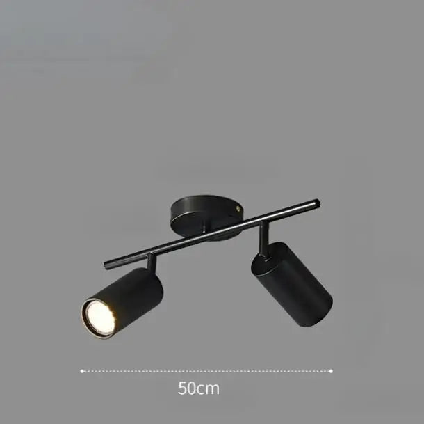 Moderne Gold-Spotlight-Deckenleuchte – Nordischer minimalistischer E27 LED-Leuchte für Wohnzimmer, Schlafzimmer und Küche
