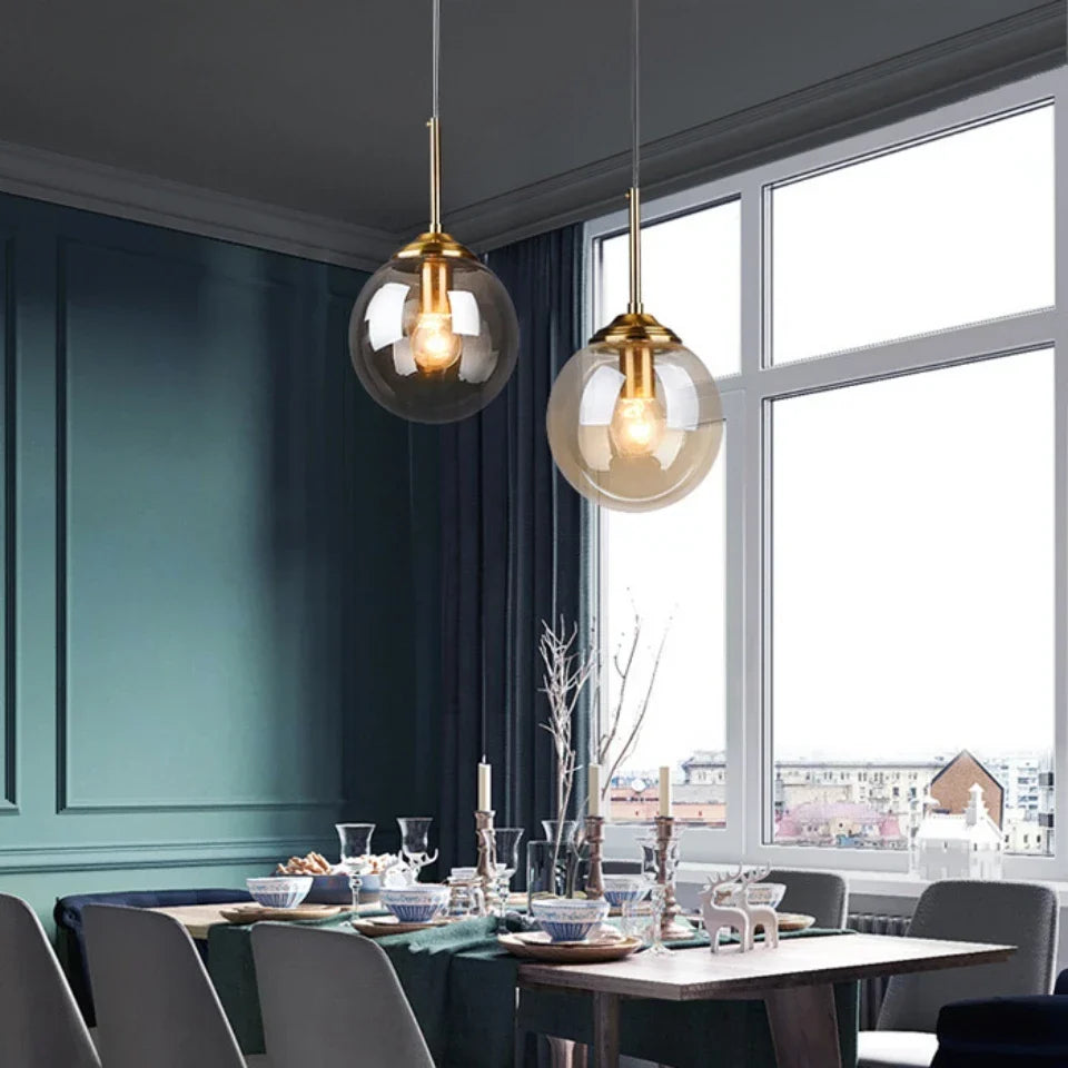 Moderne LED Deckenpendelleuchte