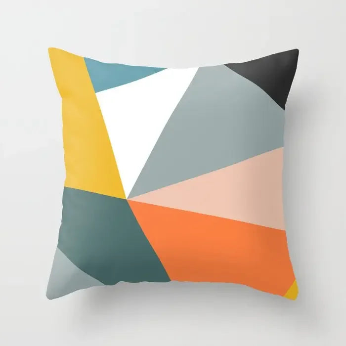 Moderne Abstracte Geometrische Kleurige Kussenhoezen 45x45cm Sloophoezen Voor Sofa Toss Kussens 60x60cm 50x50cm Trending Huisdecoratie