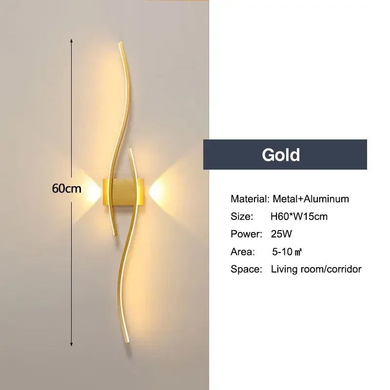 Moderne LED-Wandlampen – Auf- und Abwärts-Wandlampen für Schlafzimmer, Flur und Innenbeleuchtung