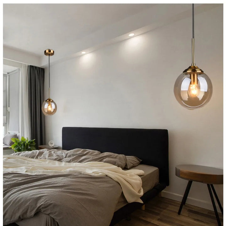 Moderne LED Deckenpendelleuchte