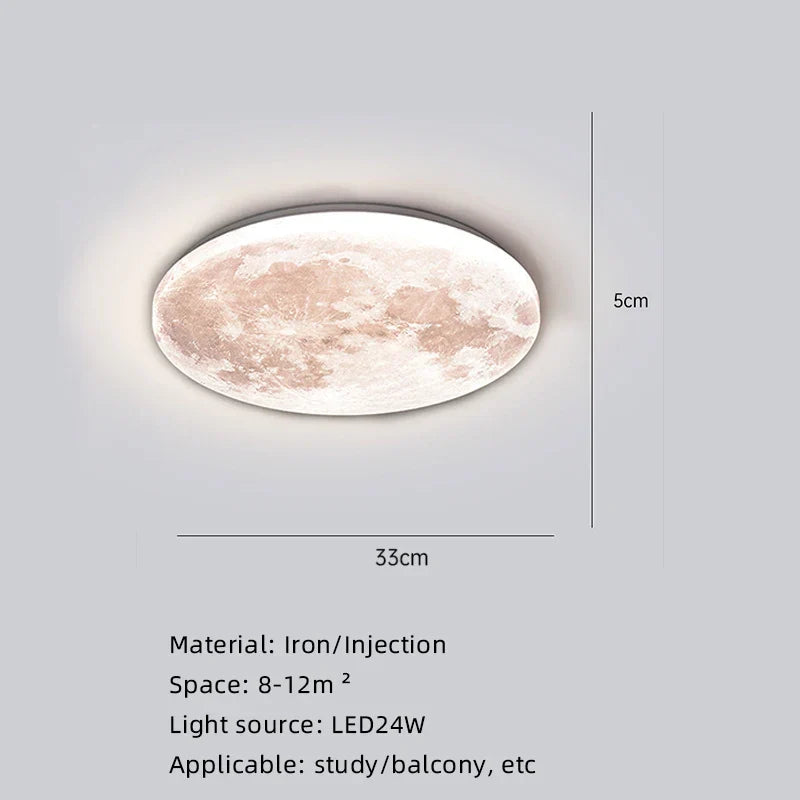 Mondoberfläche Künstlerische Moderne Deckenlampe