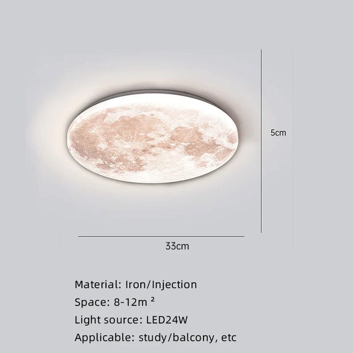Mondoberfläche Künstlerische Moderne Deckenlampe