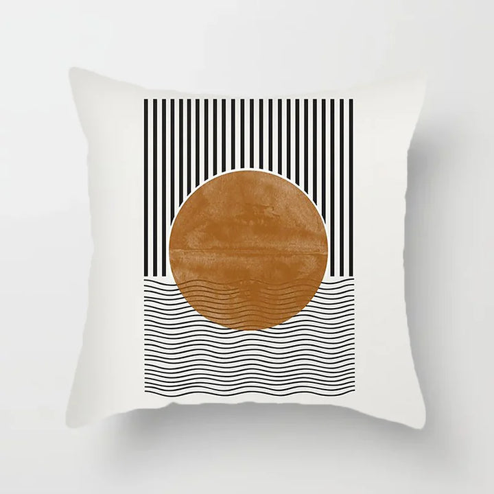 Moderne Kunst Abstraktes Muster Dekokissenbezüge Kreative Linien Sofa Stuhl Kissenbezüge Wurfkissenbezug Wohn- und Büroschmuck