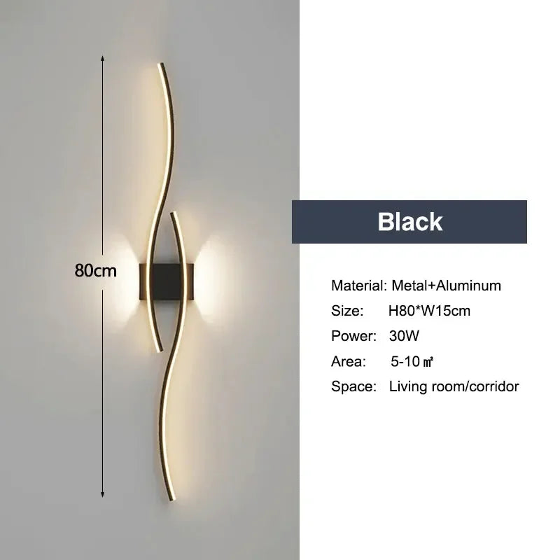 Moderne LED-Wandlampen – Auf- und Abwärts-Wandlampen für Schlafzimmer, Flur und Innenbeleuchtung